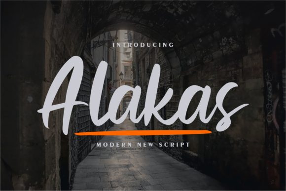 Alakas: A Joyful Handwritten Font for Editorial Design