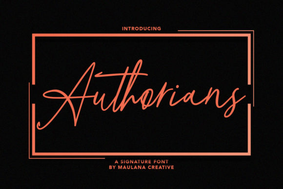Authorians: A Handwritten Font That Converts