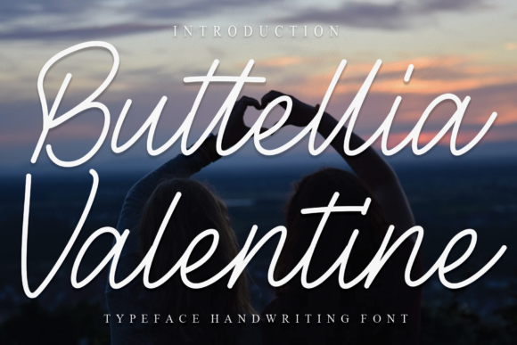 Buttellia Valentine: A Handwritten Font That Feels Like a Quiet Smile