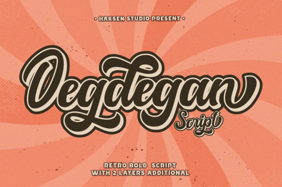 Degdegan: A Bold Handwritten Font for Crafters & Sellers