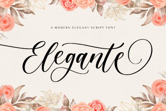 Elegante: A Handwritten Font That Breathes Romance Into Editorial Design
