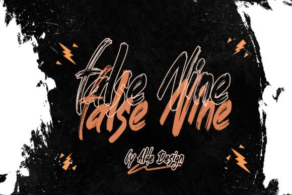False Nine: A Fun Handwritten Font