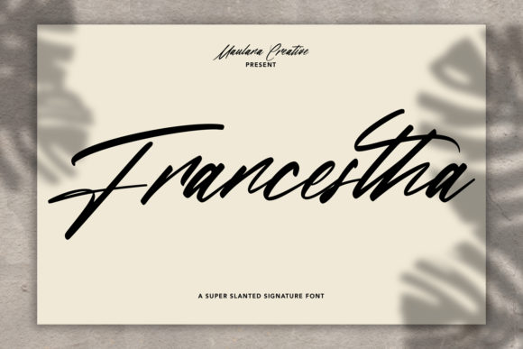 Francestha: A Script Font That Earns Its Place in Real Campaigns