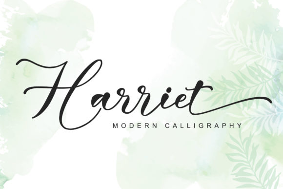 Harriet: A Refined Handwritten Font for Thoughtful Branding