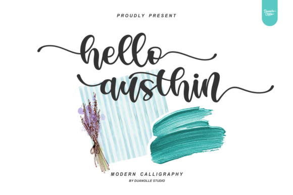 Hello Austhin: A Handwritten Font That Converts Scroll Into Stop