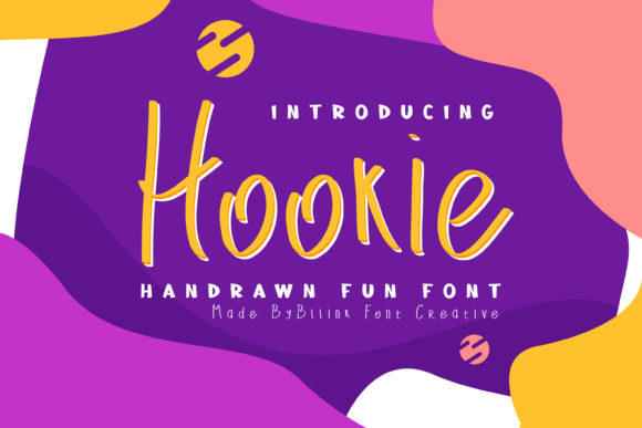 Hookie: A Playful Script Font for Crafters