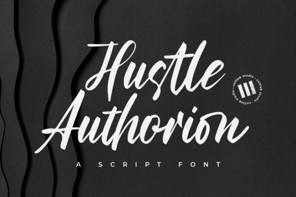 Hustle Authorion: A Paint-Brushed Handwritten Font That Feels Human
