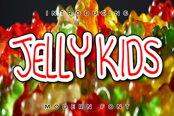 Jelly Kids: A Playful Script Font for Editorial Design