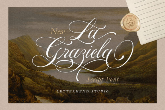 La Graziela: A Romantic Script Font