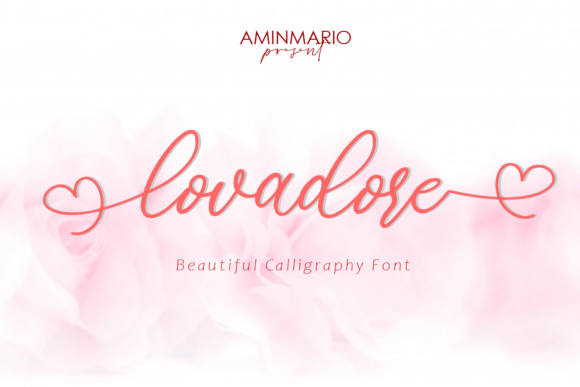 Lovadore Handwritten Font for Crafters & Small Shop Owners