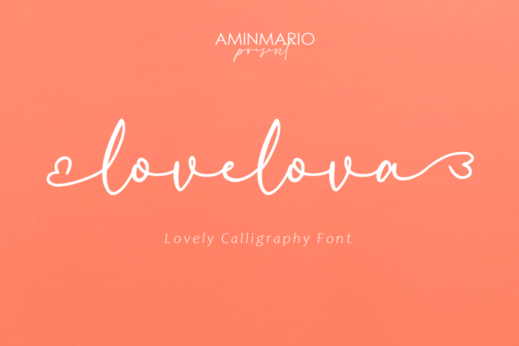 Lovelova: A Sweet, Dainty Script Font for Handmade Charm