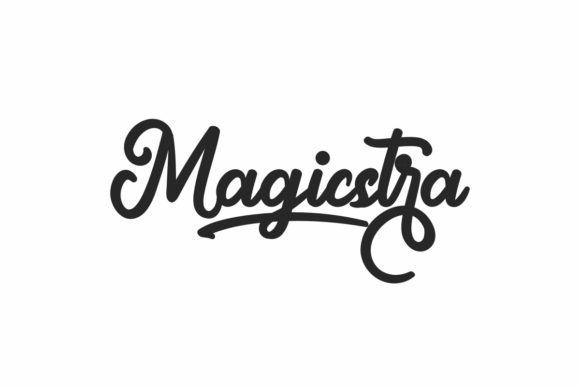 Magicstra: A Handwritten Font for Creative Makers