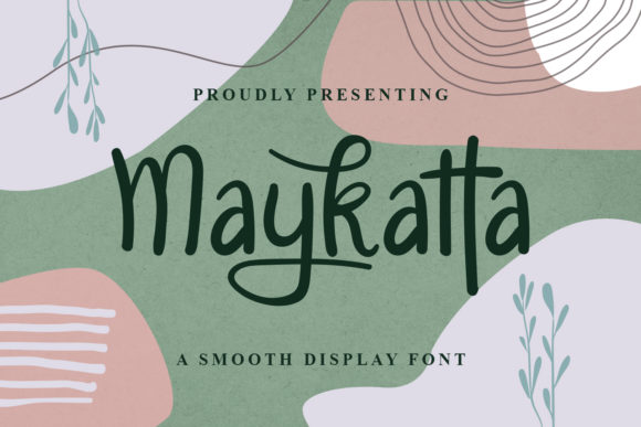 Maykatta Font: Elegant Script for Web Design