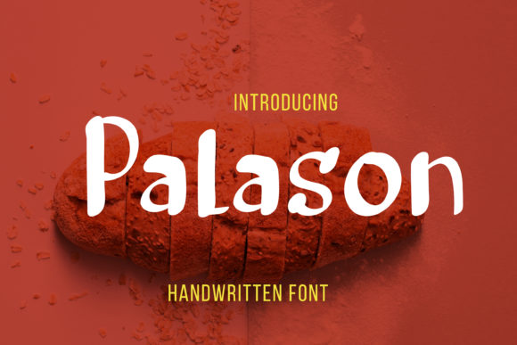 Palason: A Bold Handwritten Font