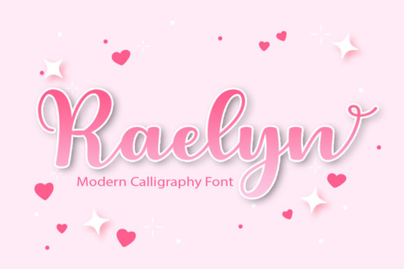 Raelyn: A Refined Script Font for Editorial Design