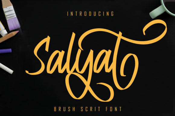 Salyat: A Whimsical Font for Campaigns