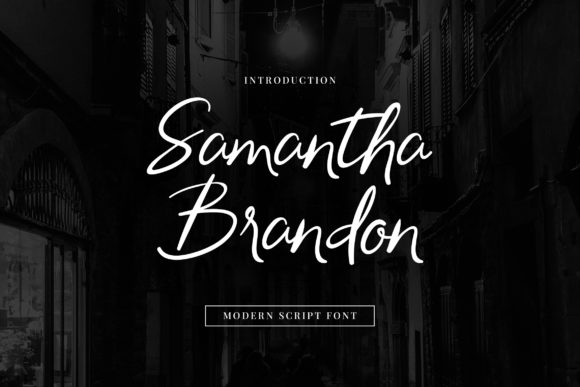 Samantha Brandon: A Refined Script Font for Digital Branding