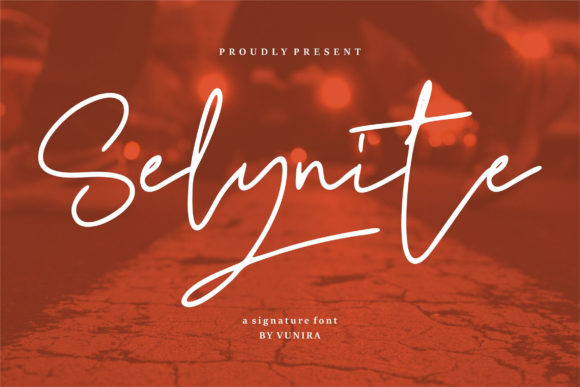 Selynite: A Modern Script Font for Elegant Digital Branding