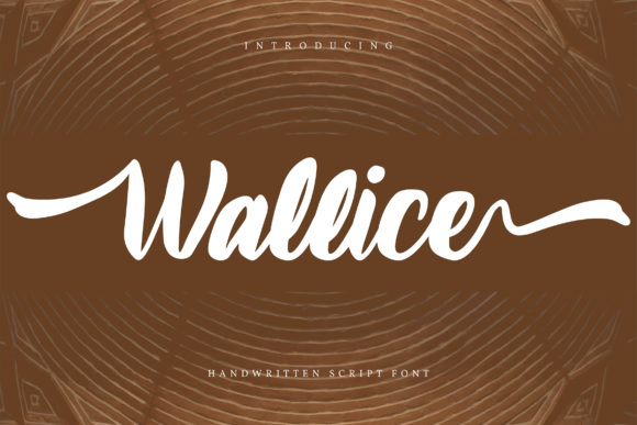 Wallice: A Handwritten Font for Creative Makers