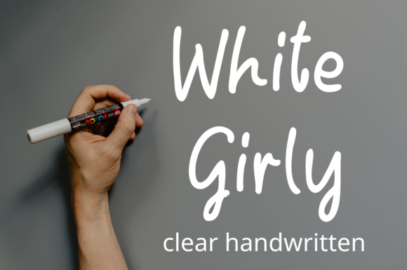 White Girly: A Fresh Script Font That Makes Your Campaigns Instantly Recognizable